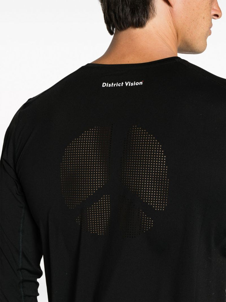 Black Ultralight Aloe Long Sleeve T-shirt