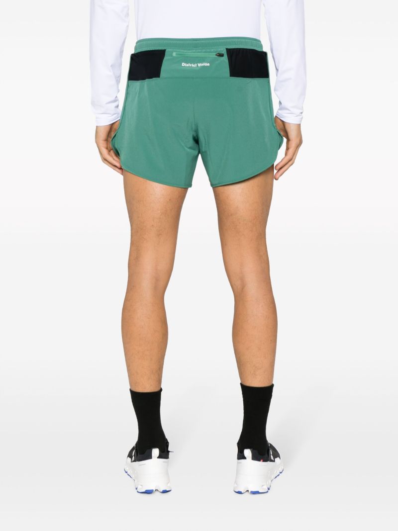 Green Drawstring Training Shorts