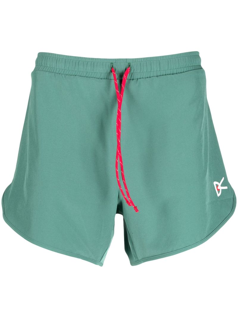 Green Drawstring Training Shorts