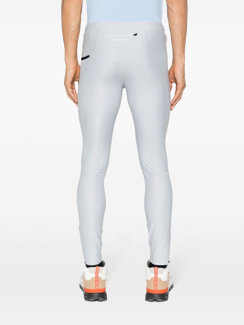 Grey Recycled Running Leggings