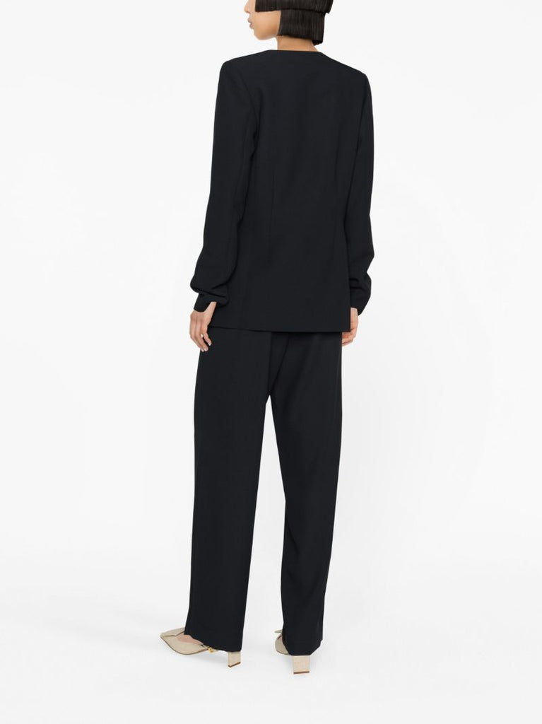 Black Gilles Clip-detail Blazer
