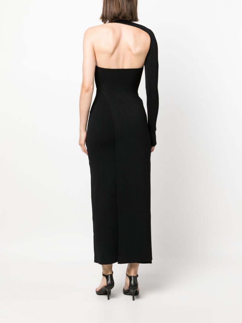 Black Cut Out Detail Dress