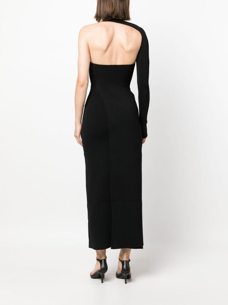 Black Cut Out Detail Dress