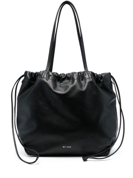Black Oslo Leather Shoulder Bag
