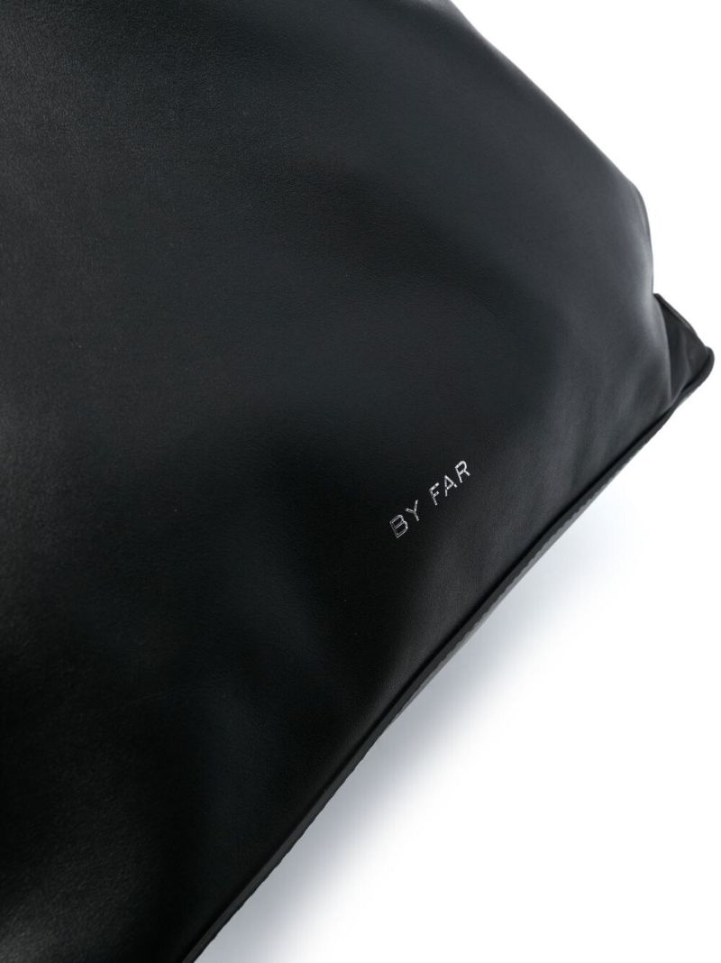 Black Oslo Leather Shoulder Bag