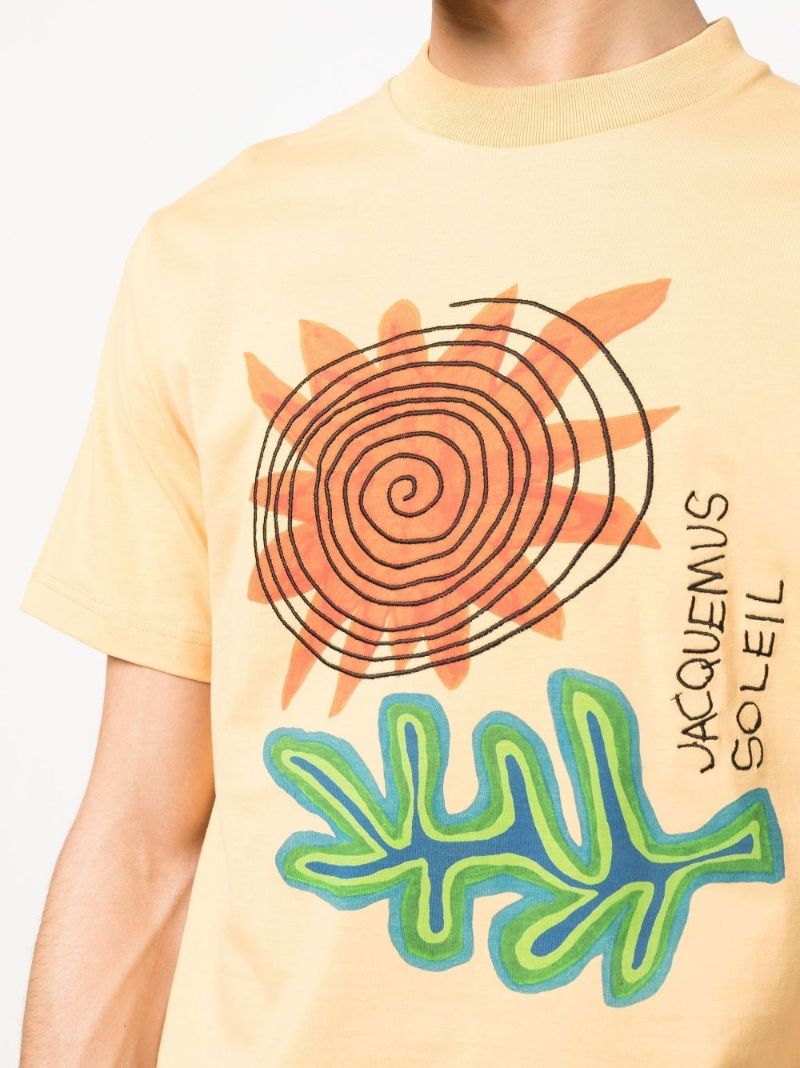 Yellow Le Soalheiro Print T-shirt