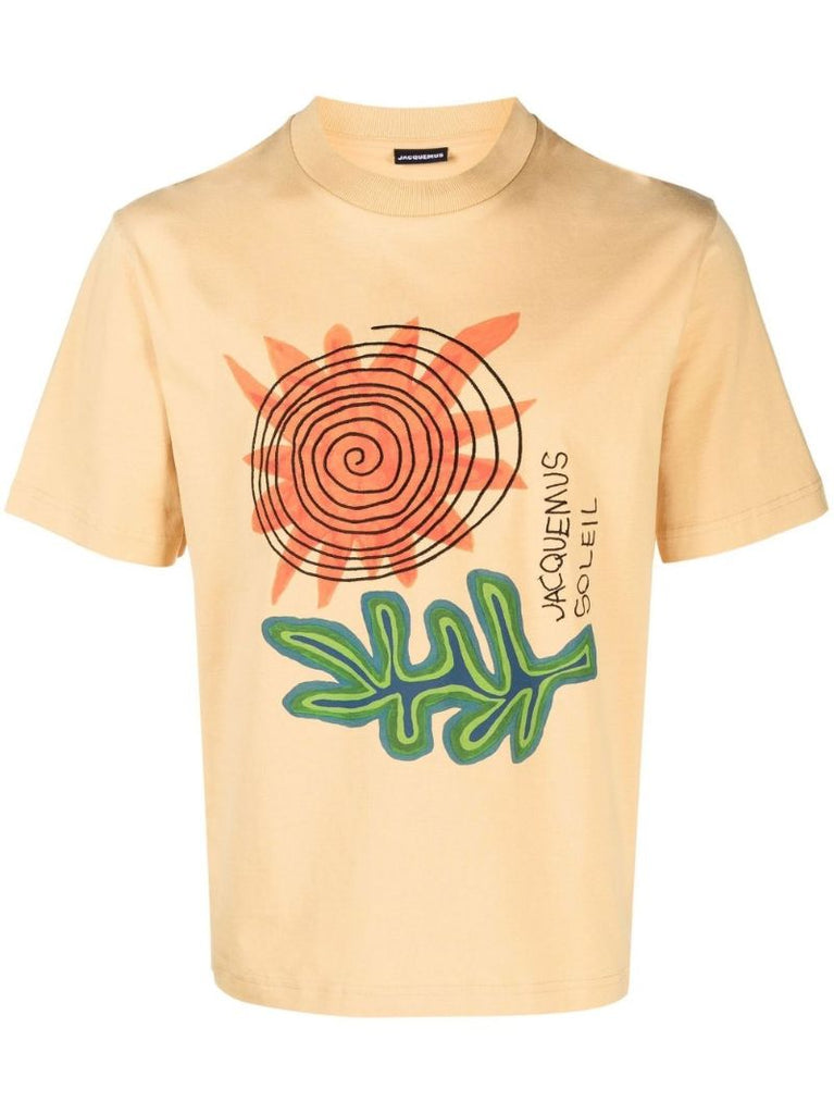 Yellow Le Soalheiro Print T-shirt