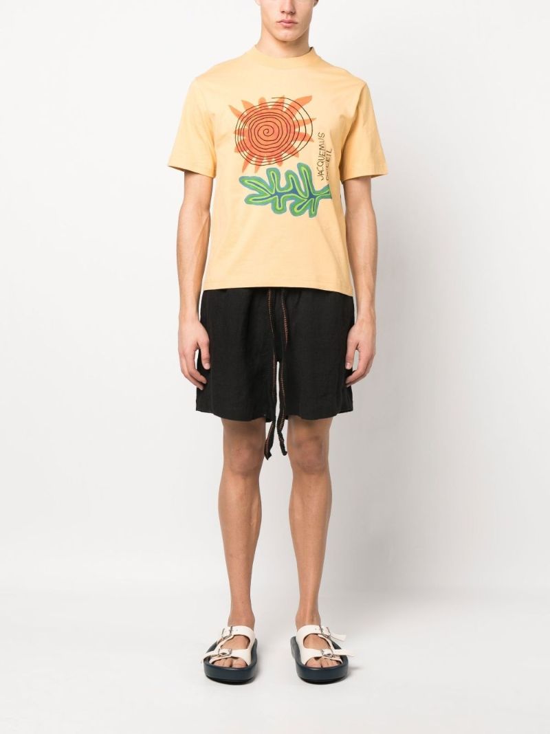 Yellow Le Soalheiro Print T-shirt