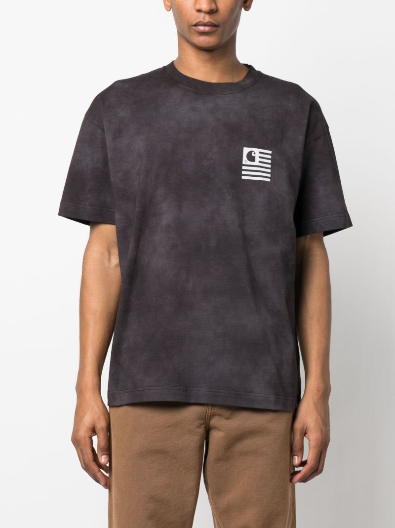 Black Chromo Print T-shirt