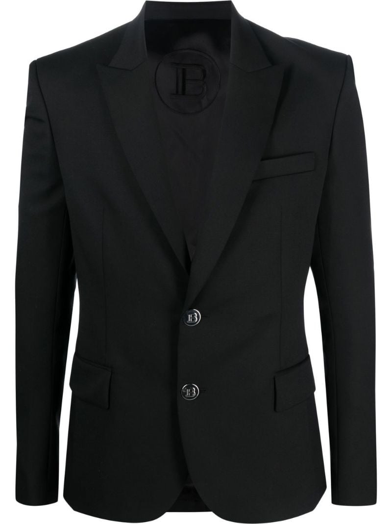 Black Single-breasted Blazer