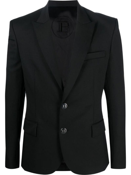 Black Single-breasted Blazer