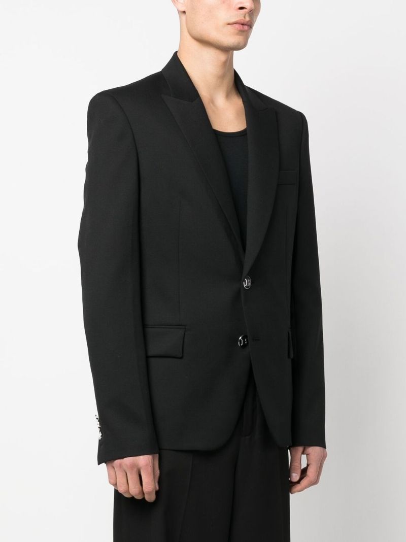 Black Single-breasted Blazer