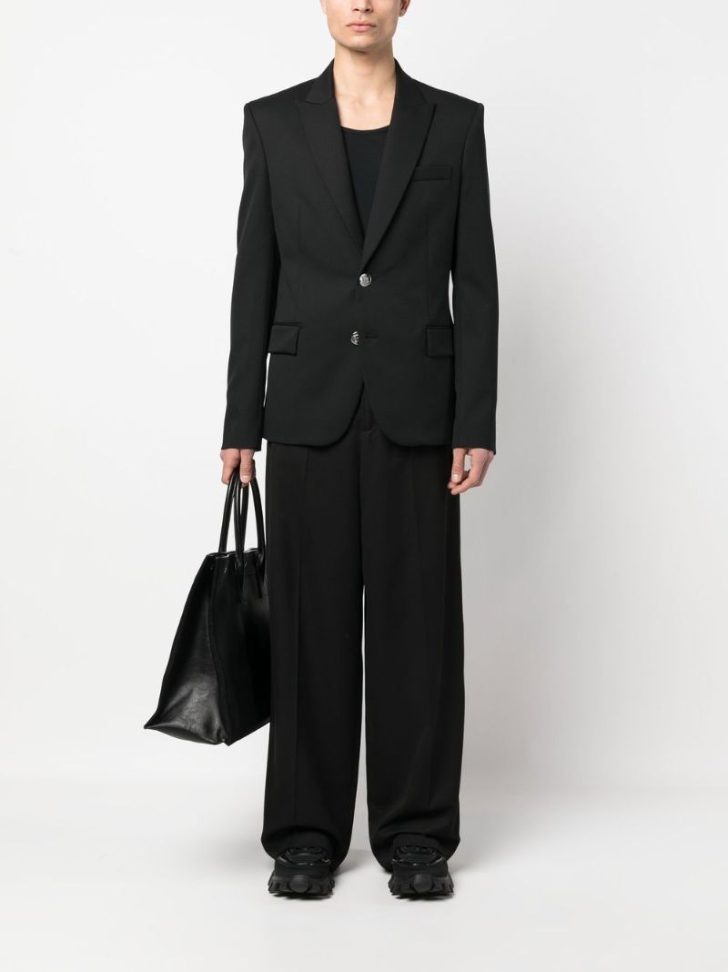 Black Single-breasted Blazer