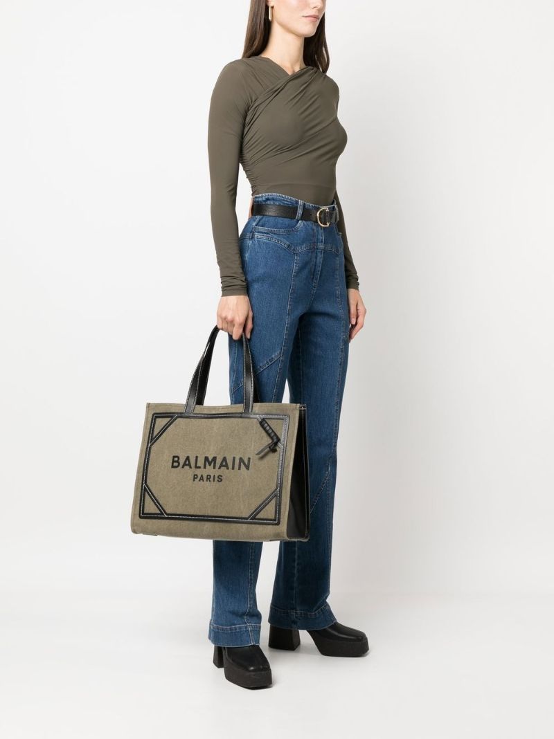 Green B-army Mini Canvas Tote Bag