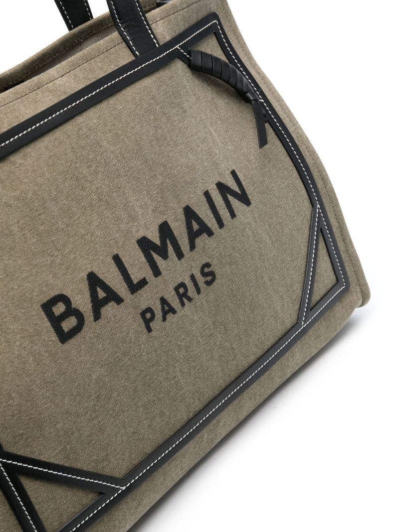 Green B-army Mini Canvas Tote Bag