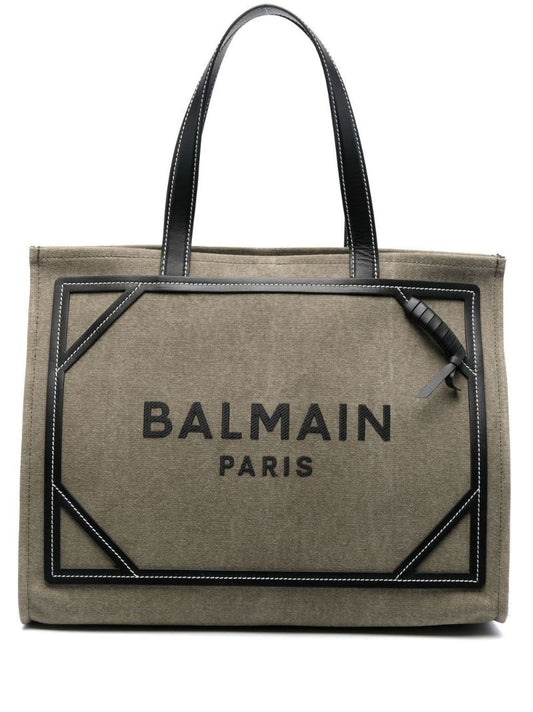 Green B-army Mini Canvas Tote Bag