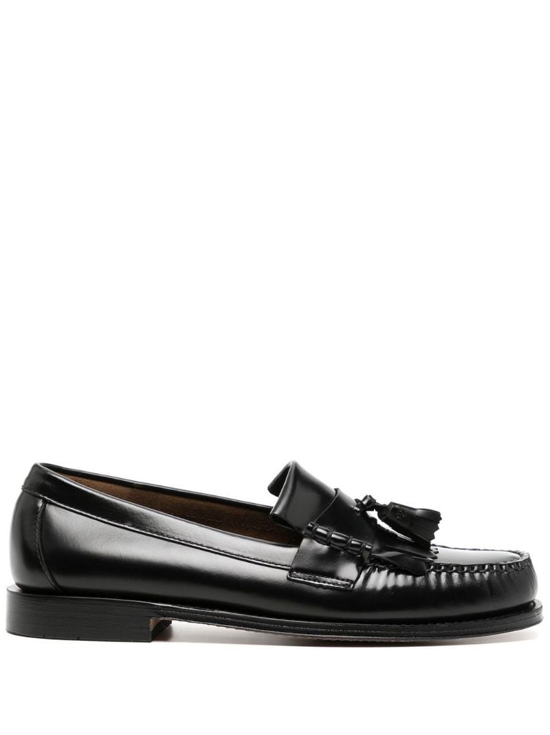 Black Kiltie Loafers