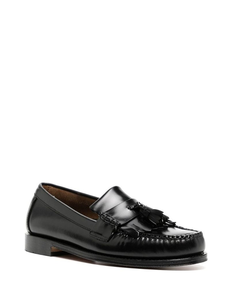 Black Kiltie Loafers