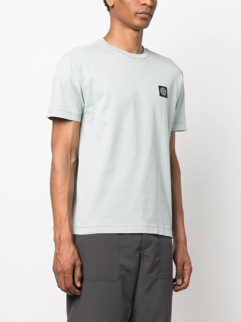 Sky Blue Cotton T-shirt