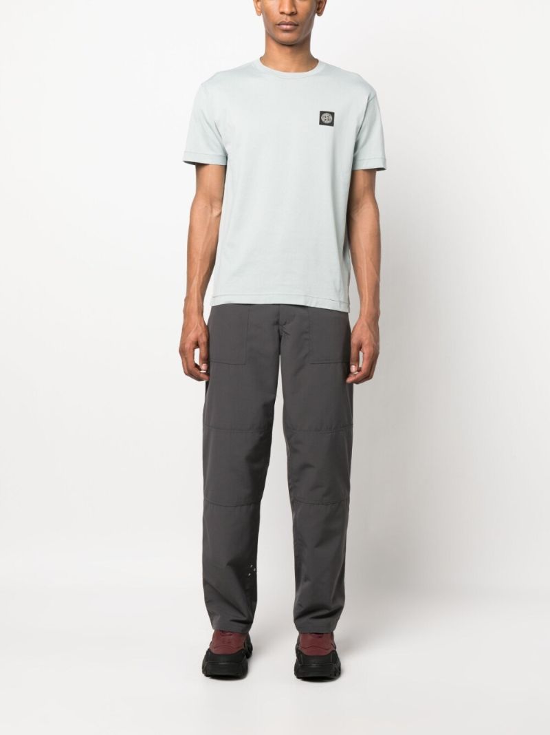 Sky Blue Cotton T-shirt