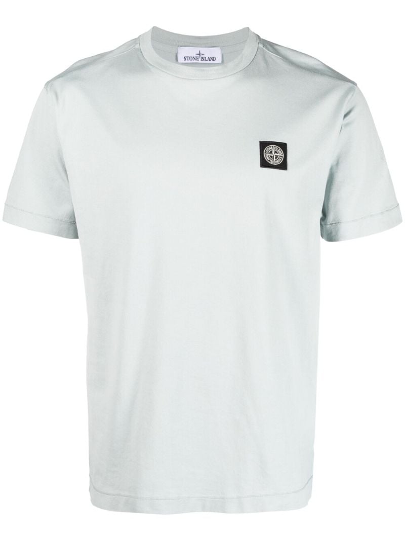 Sky Blue Cotton T-shirt