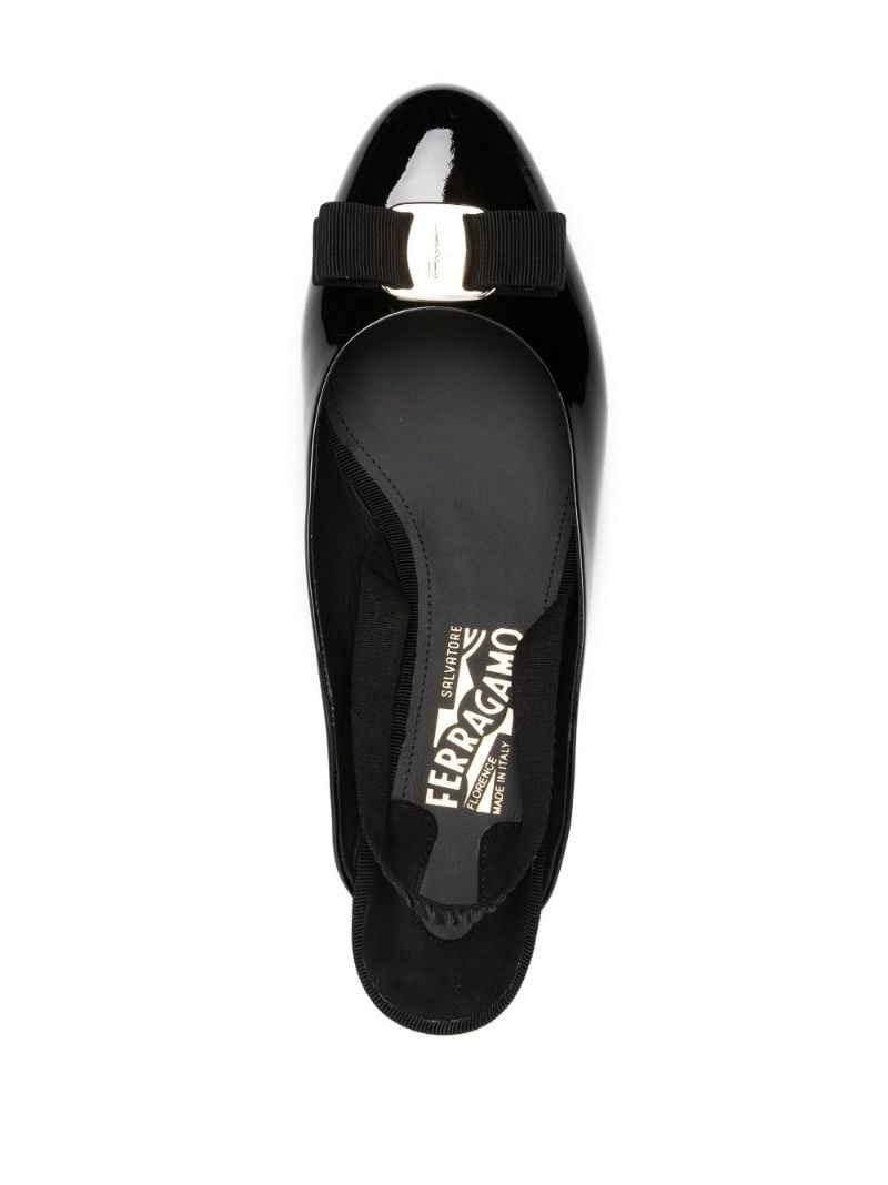 Black Round Toe Mules