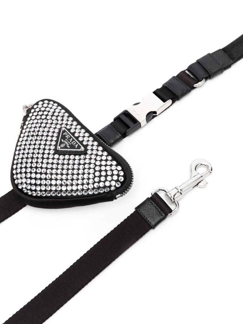 Black Crystal Pet Leash