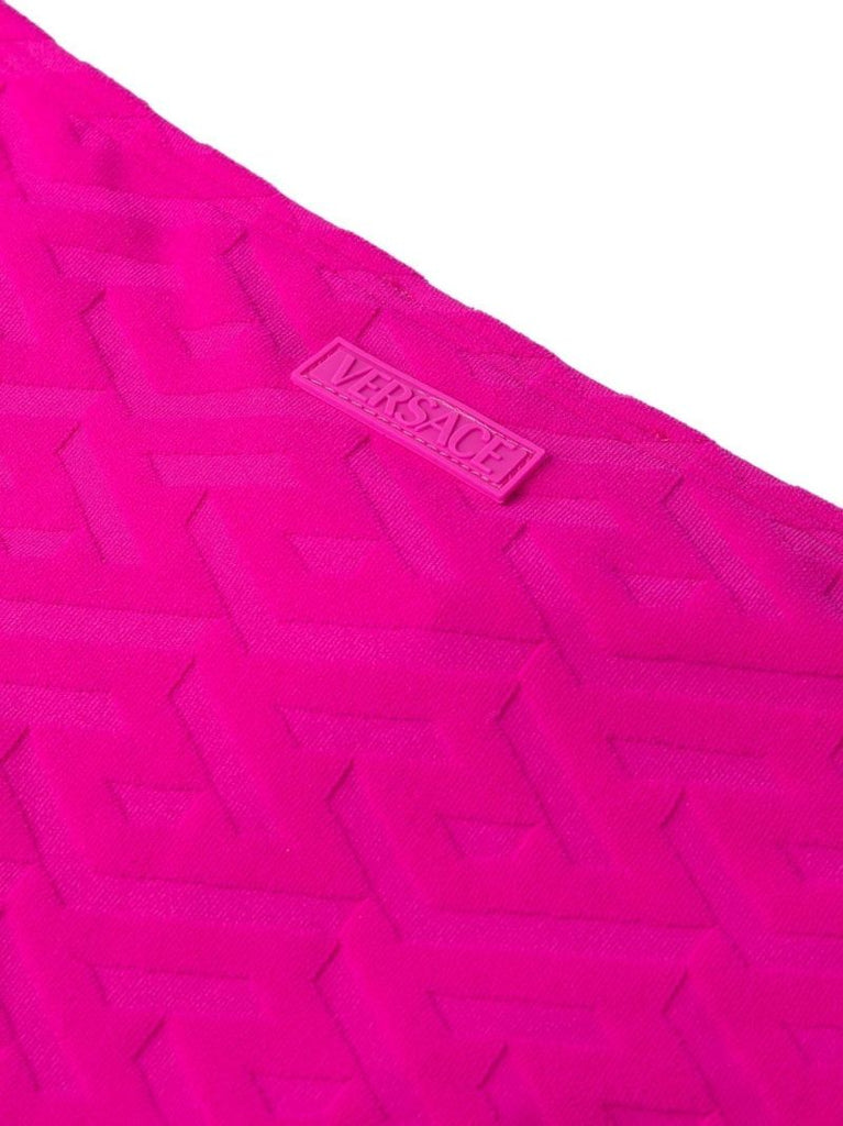Pink La Greca Jacquard Bikini Briefs