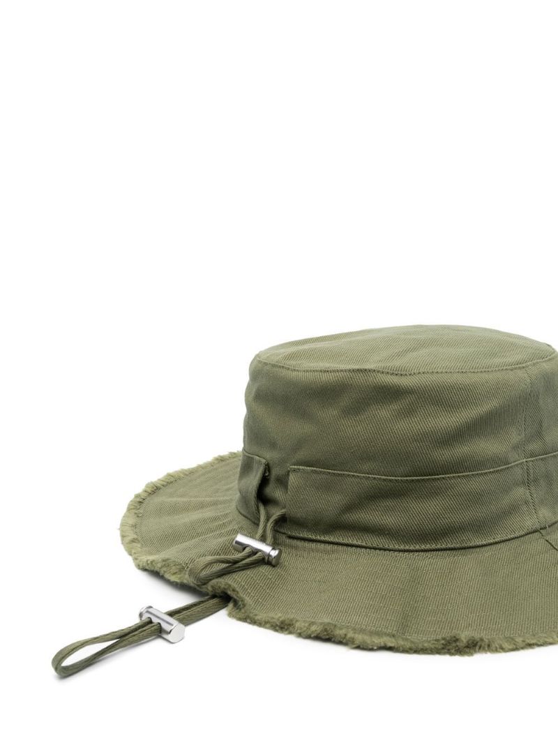 Green Le Bob Artichaut Cotton Bucket Hat