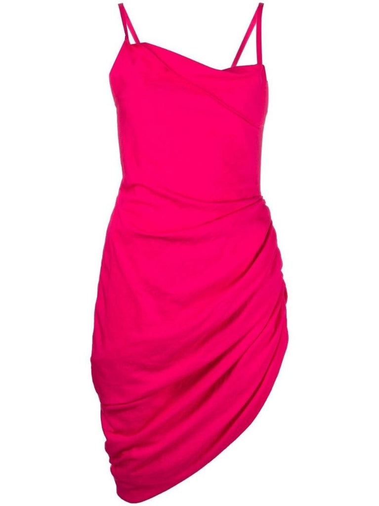 Pink La Robe Saudade Open Back Mini Dress