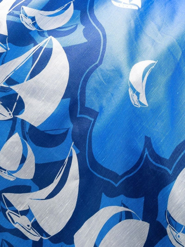 Blue High Tide Maxi Dress