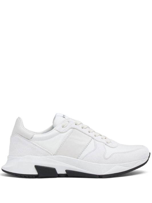White Jagga Runner Low-top Sneakers