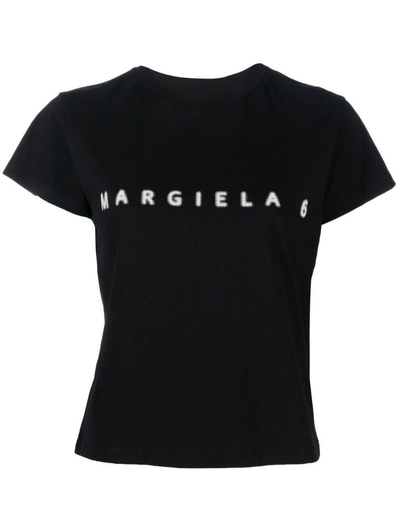 Black Short-sleeve Logo T-shirt