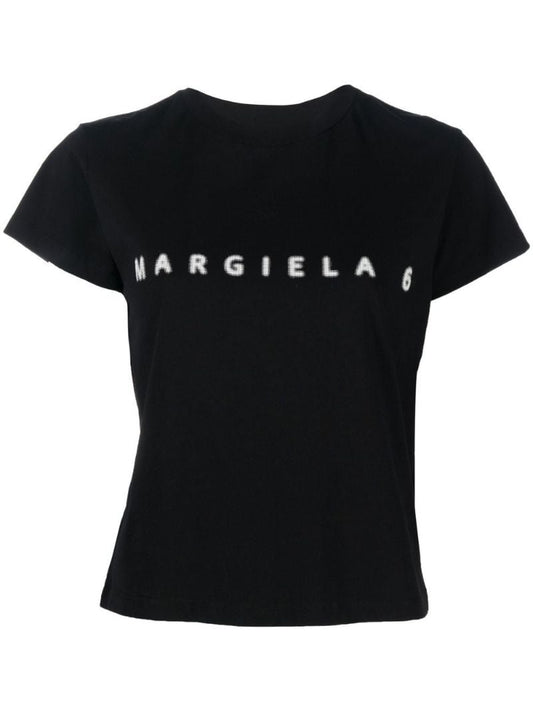 Black Short-sleeve Logo T-shirt
