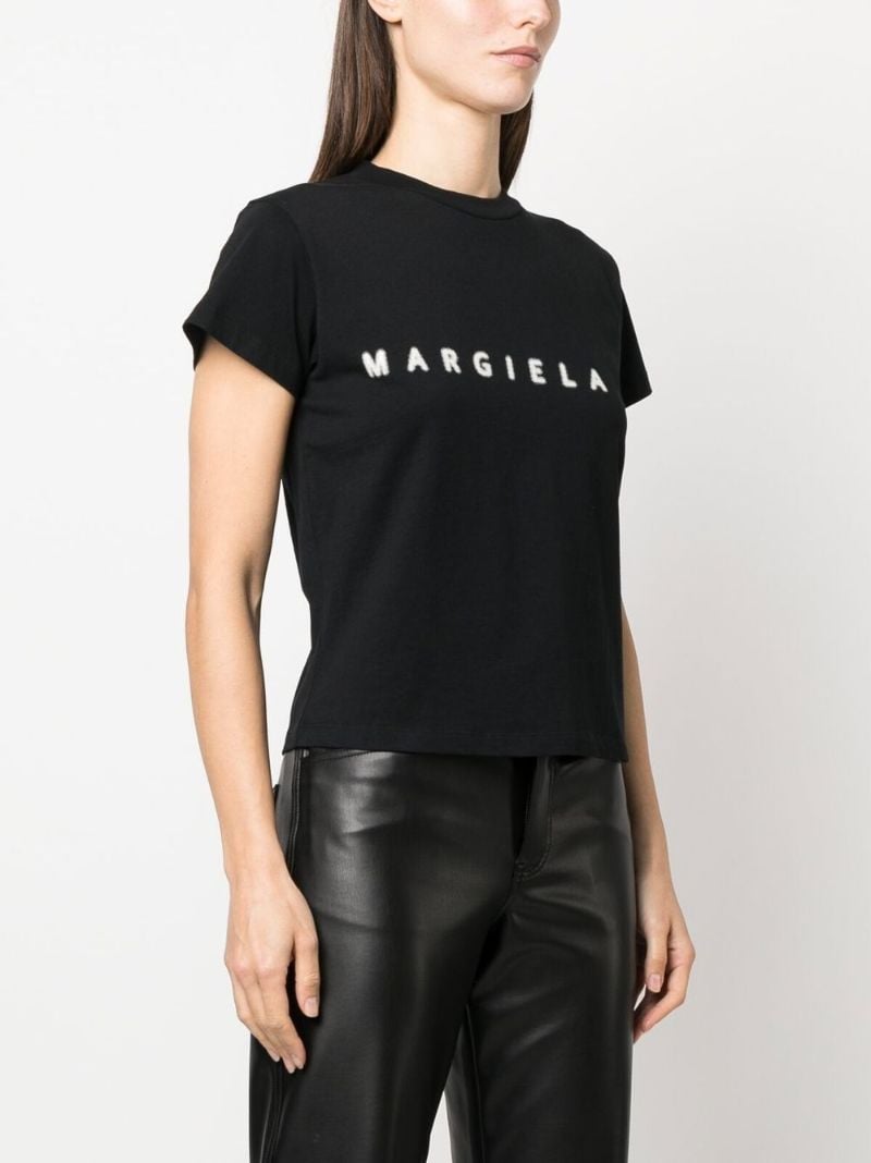 Black Short-sleeve Logo T-shirt