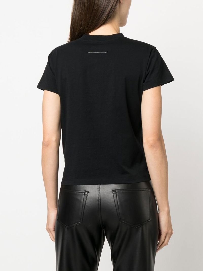 Black Short-sleeve Logo T-shirt