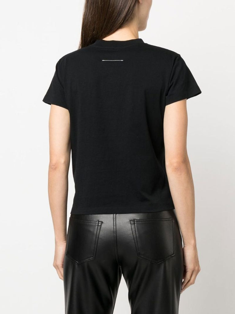 Black Short-sleeve Logo T-shirt