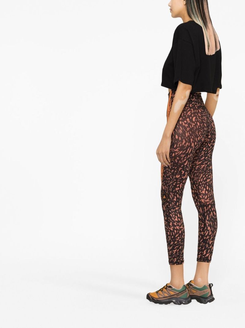Black Truepace Graphic Print Leggings