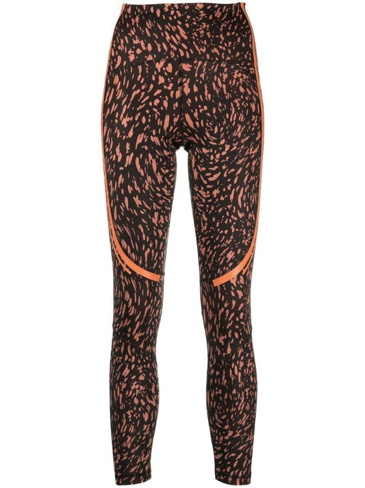 Black Truepace Graphic Print Leggings