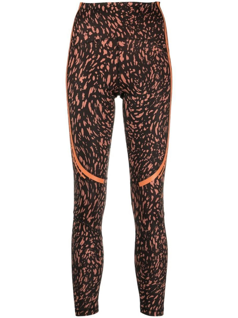 Black Truepace Graphic Print Leggings