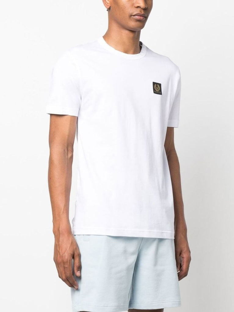White Logo Patch T-shirt