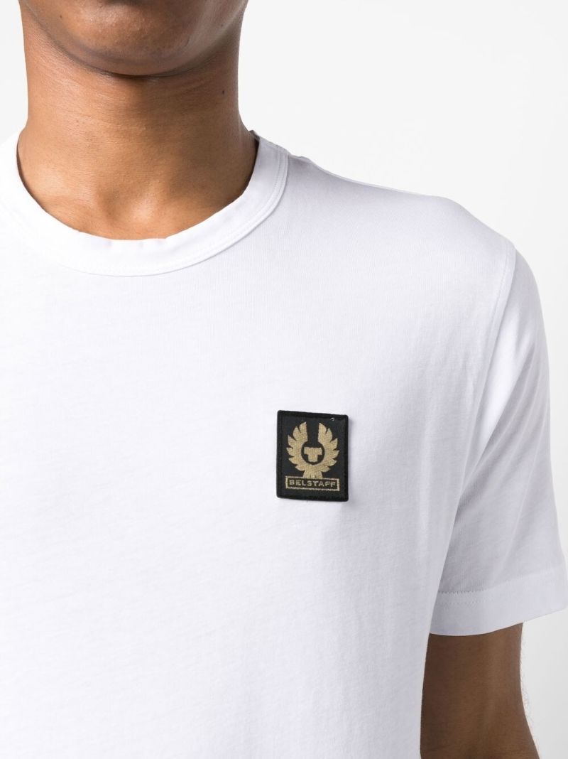 White Logo Patch T-shirt