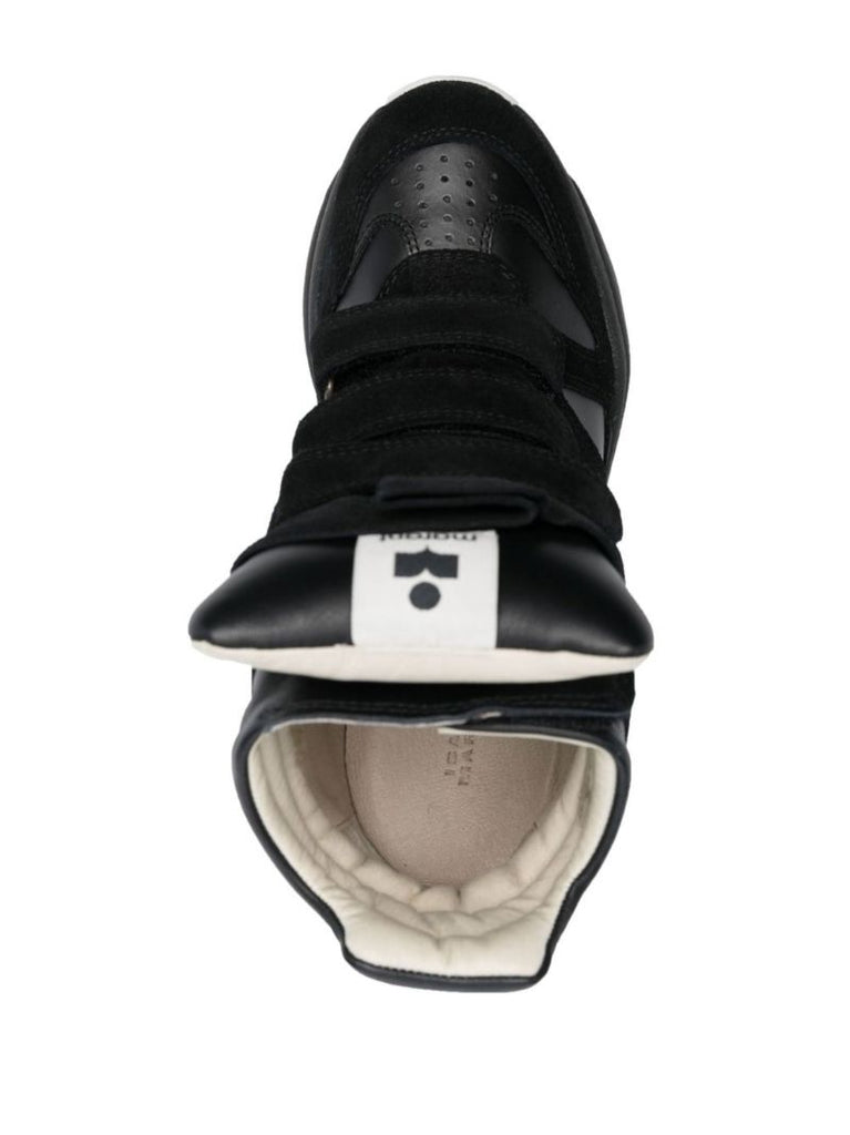 Black Balskee Wedge Sneakers