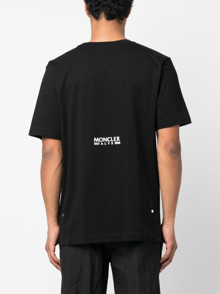 Black Logo Print T-shirt