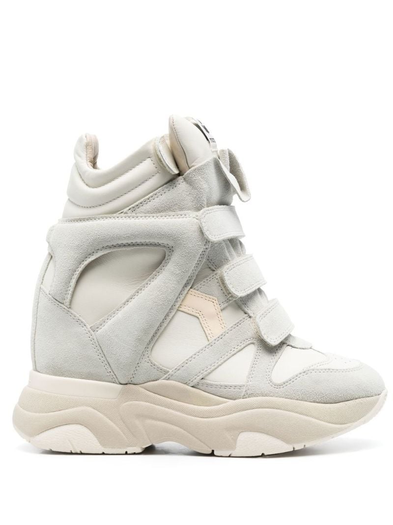 White Balskee Leather Sneakers