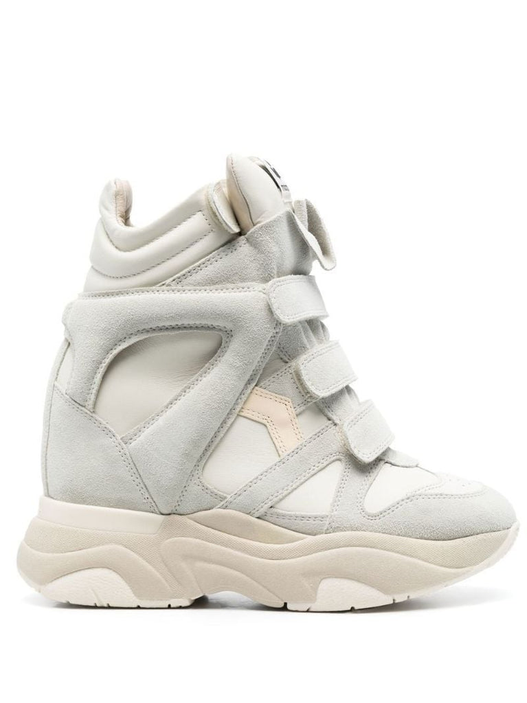 White Balskee Leather Sneakers