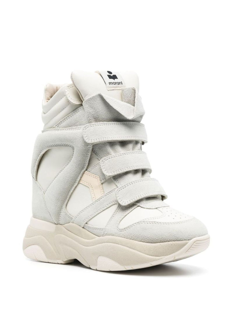 White Balskee Leather Sneakers