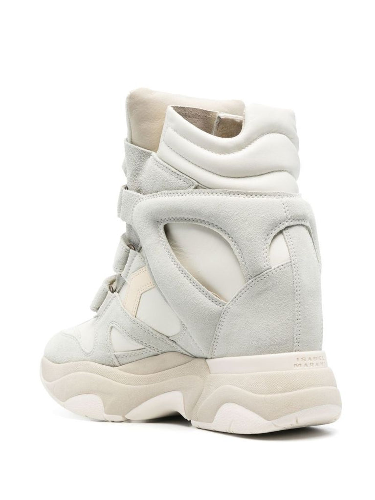 White Balskee Leather Sneakers