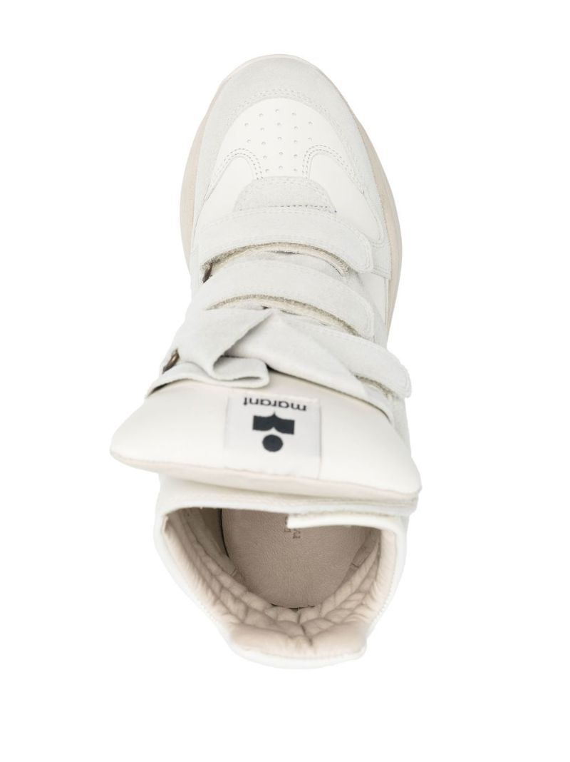 White Balskee Leather Sneakers