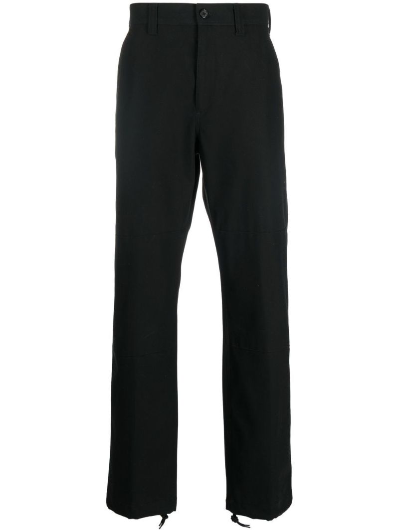 Black Sailor Straight Trousers